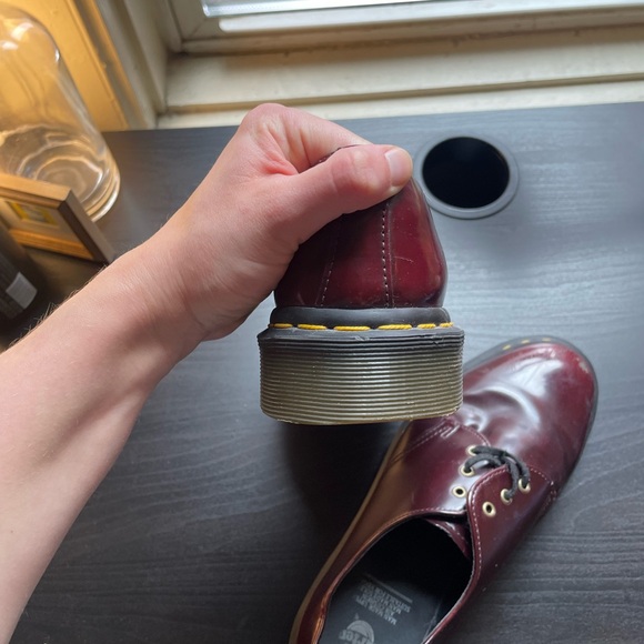 Dr. Martens Cherry Red Oxfords